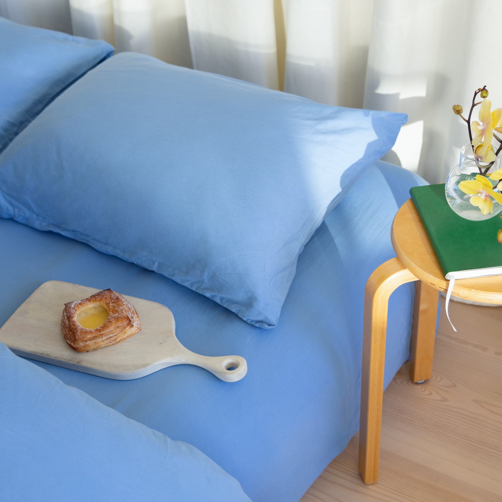 Himmelblå Sengetøypakke