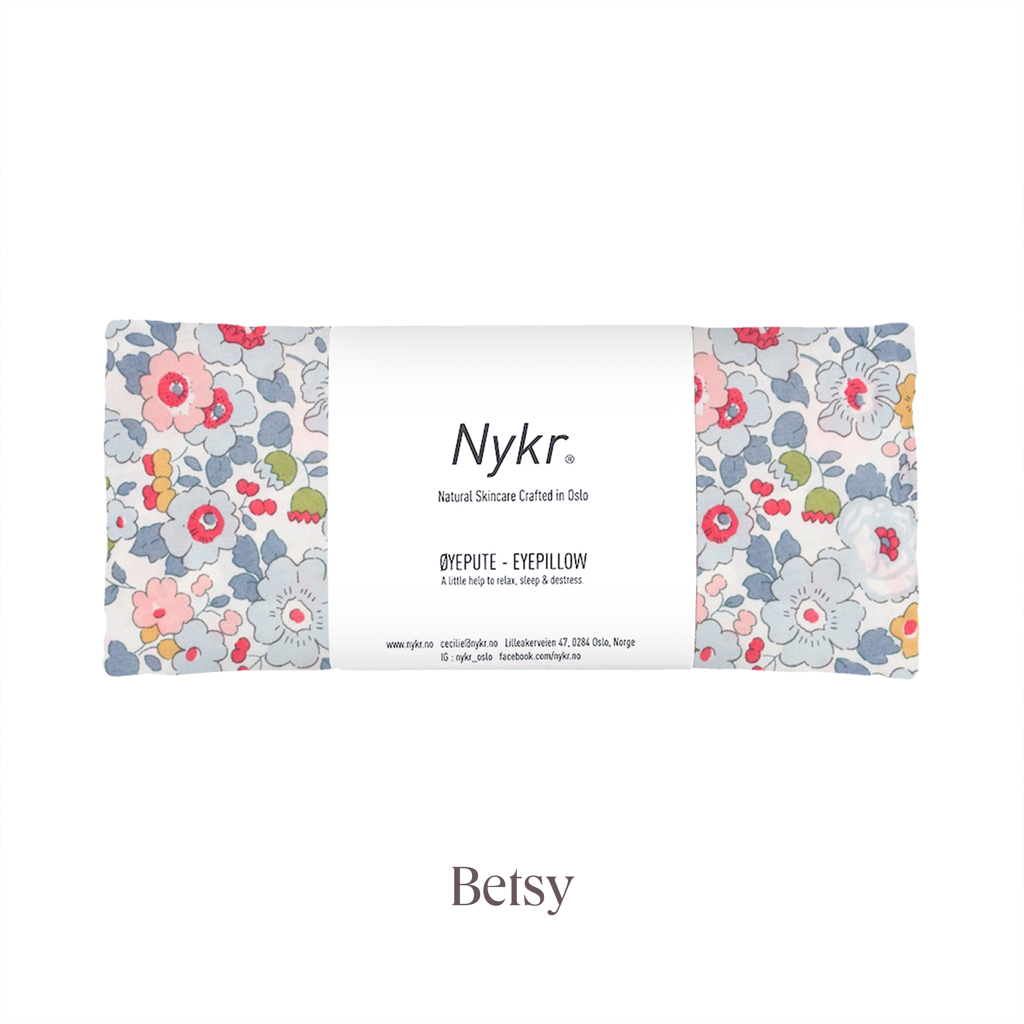 Nykr – Eyepillow large Tana Lawn cotton
