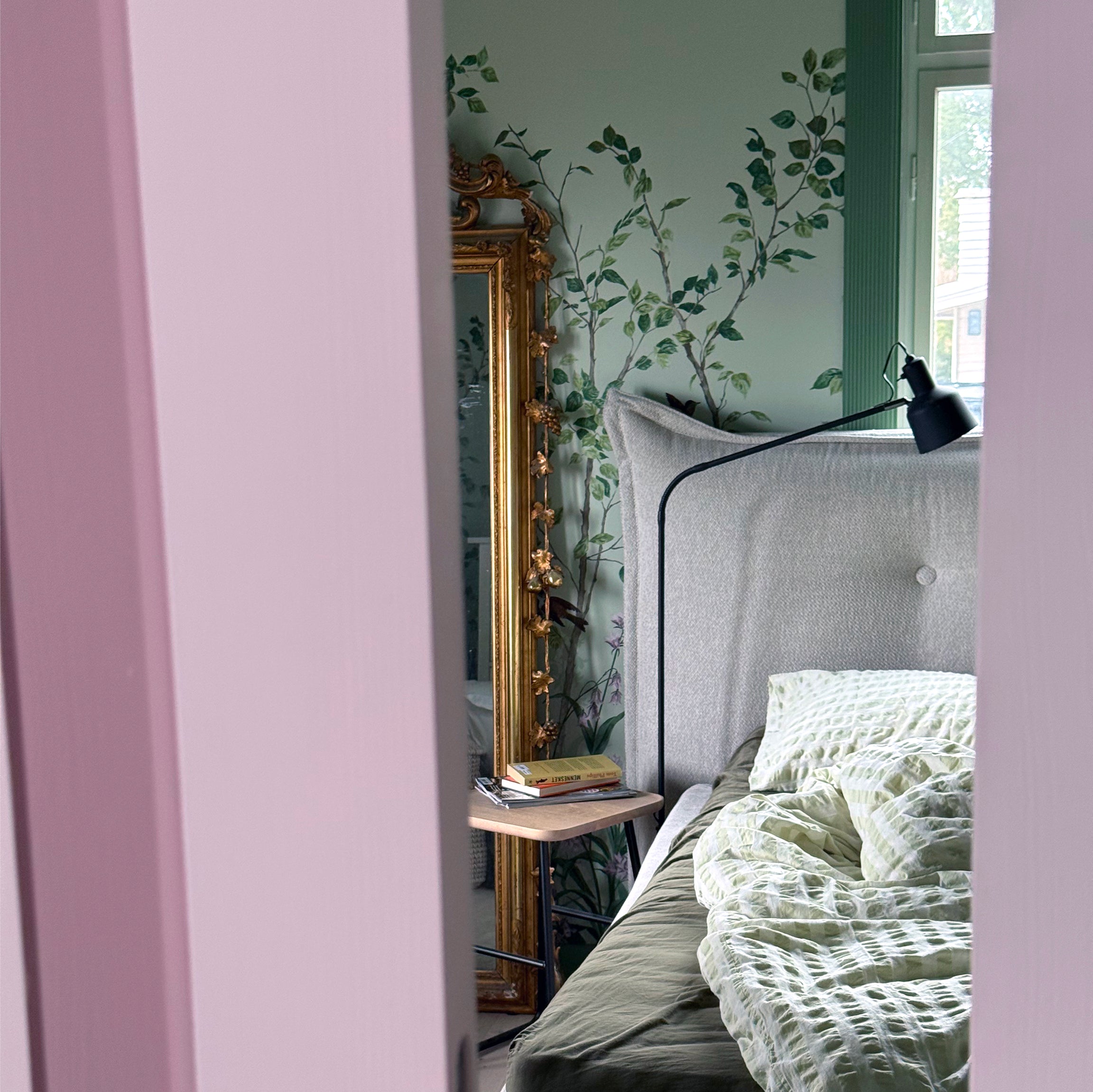 Kystgrønn/Bomull Sengesett