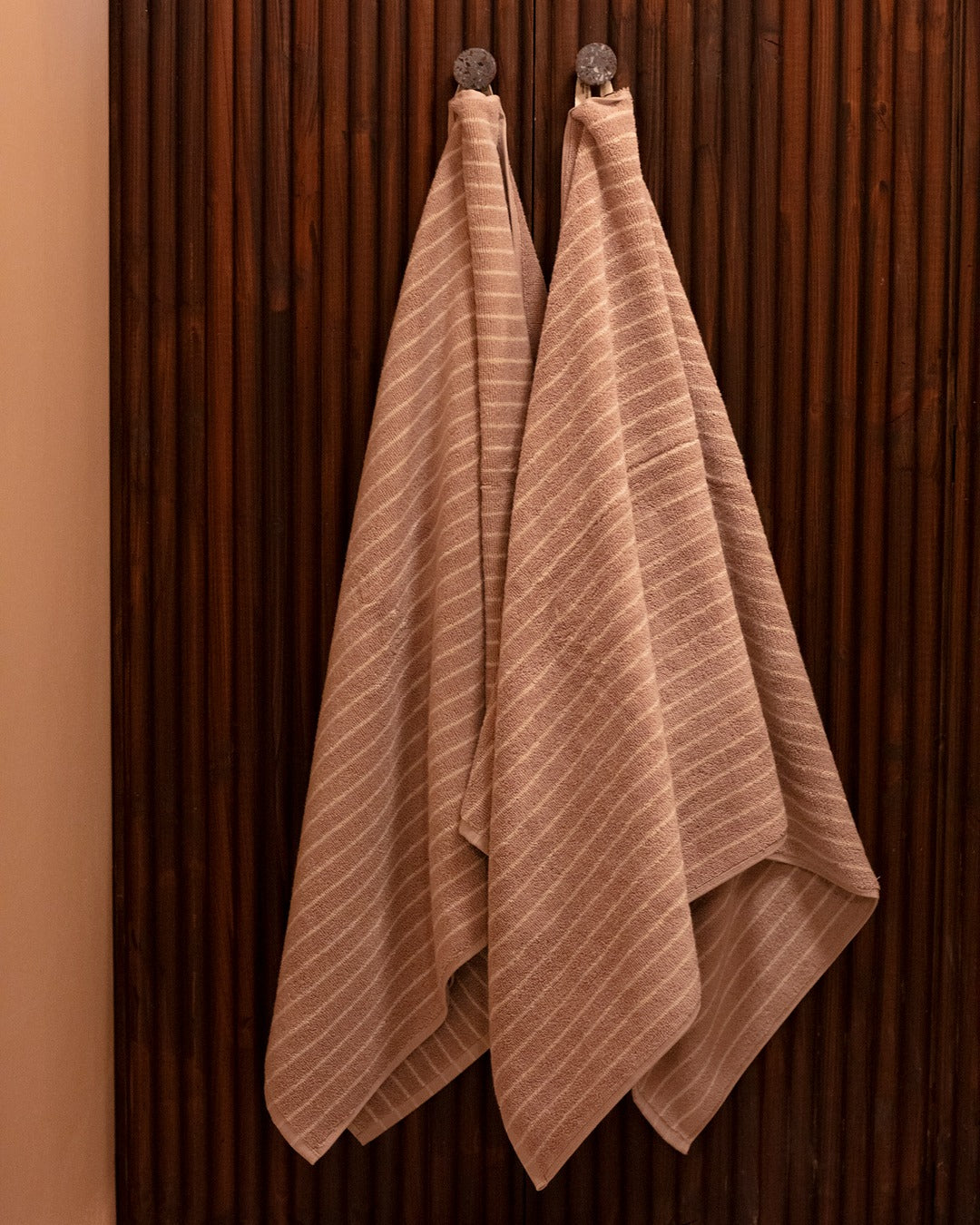 Havre/Perlemor Håndklepakke (4 stk)