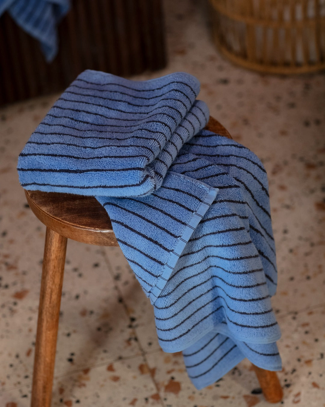 Himmelblå/Skumring Håndklepakke (4 stk)