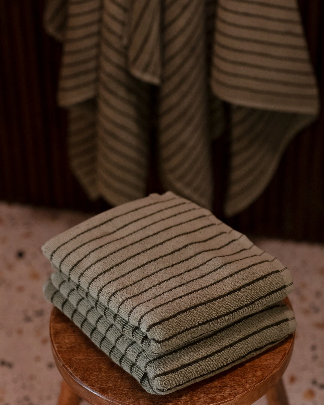 Pistasj/Mose Håndklepakke (4stk)