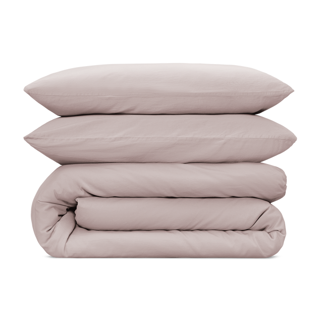 Havre Sengesett i matt sateng