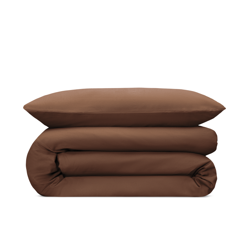 Terrakotta Sengesett i Flanell