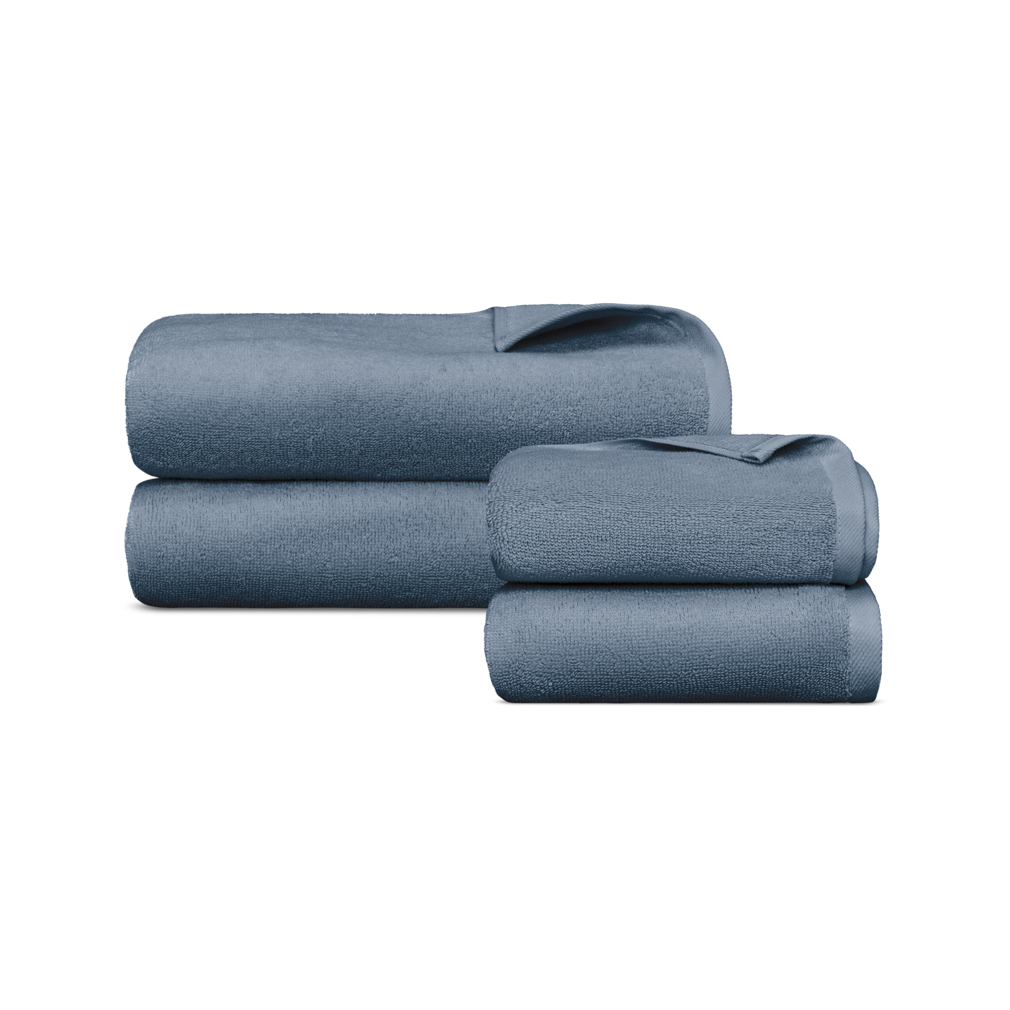 Midnattsblå Håndklepakke (4stk)
