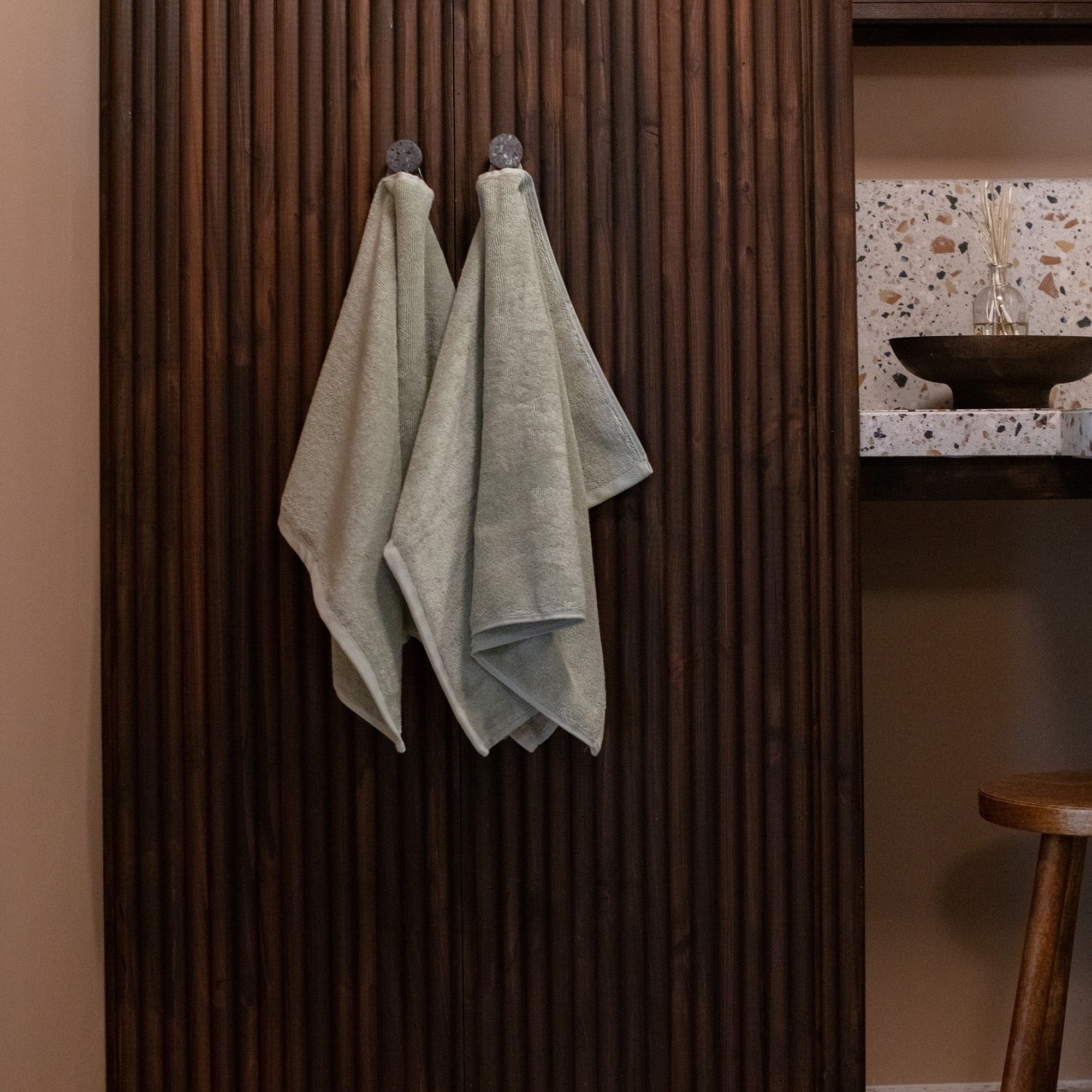 Pistasjgrønn Håndklepakke (4stk)