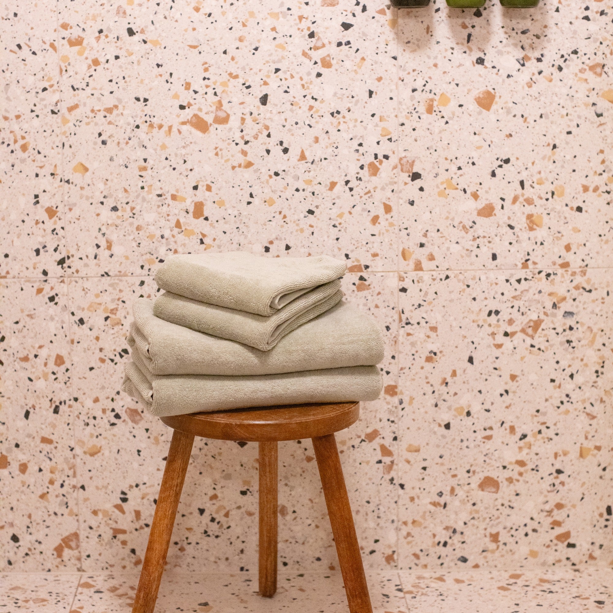 Pistasjgrønn Håndklepakke (4stk)