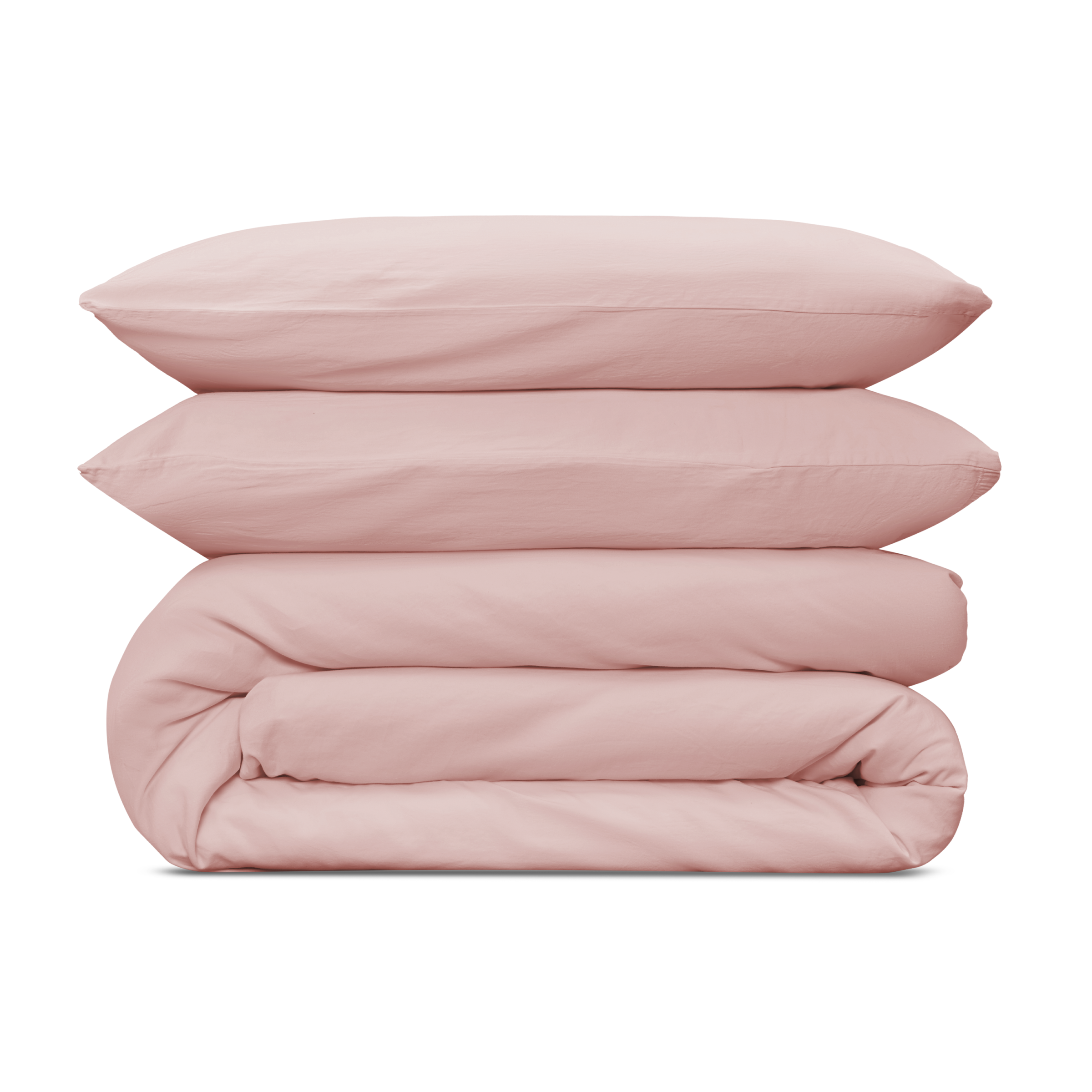 Gammelrosa Sengesett i matt sateng