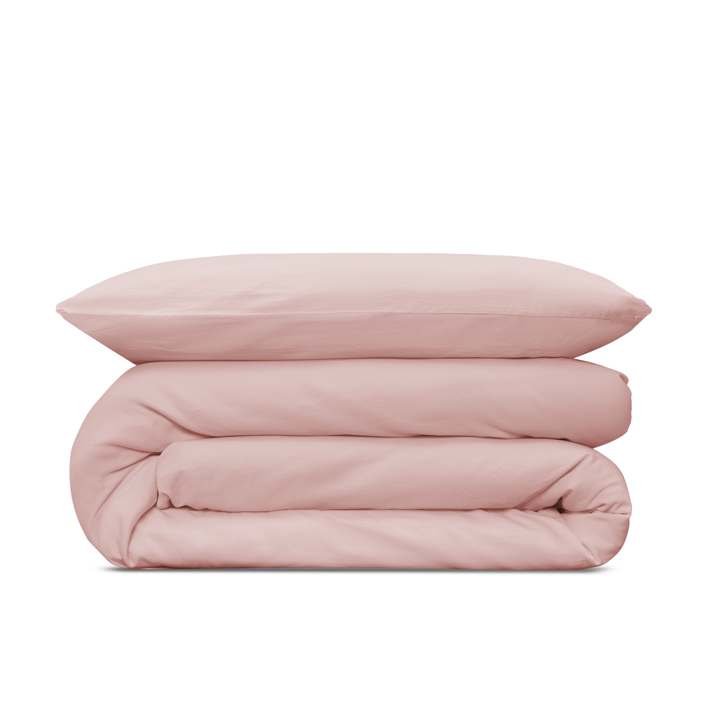 Gammelrosa Sengesett i matt sateng