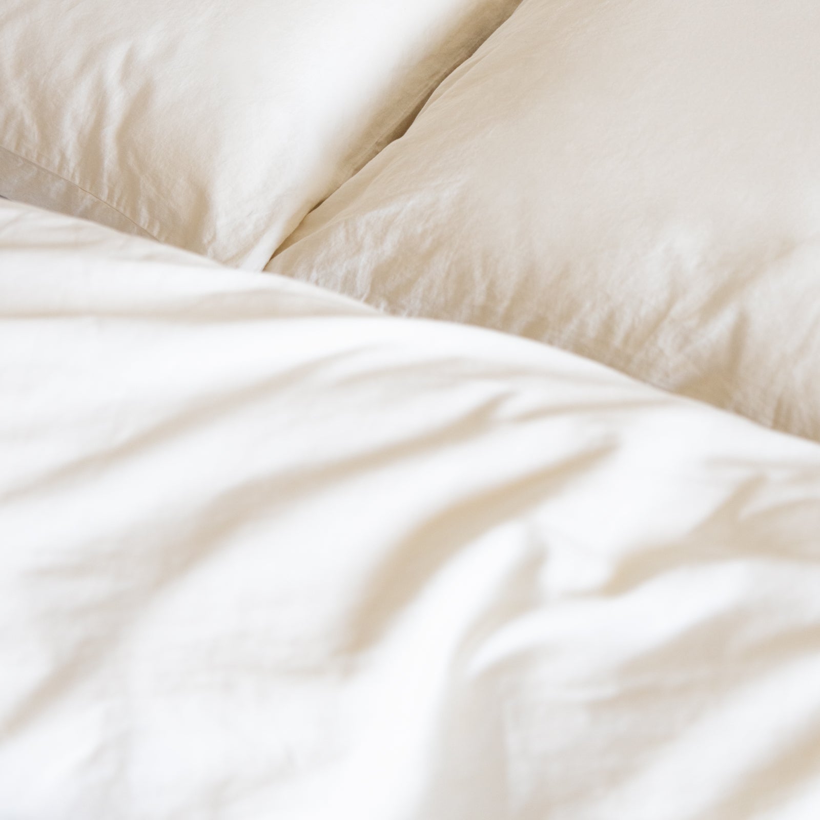 Perlemor Sengesett i matt sateng