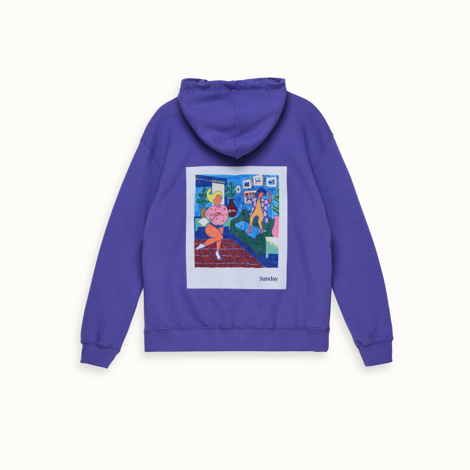 Rossow Hoodie Unisex Ultrablå