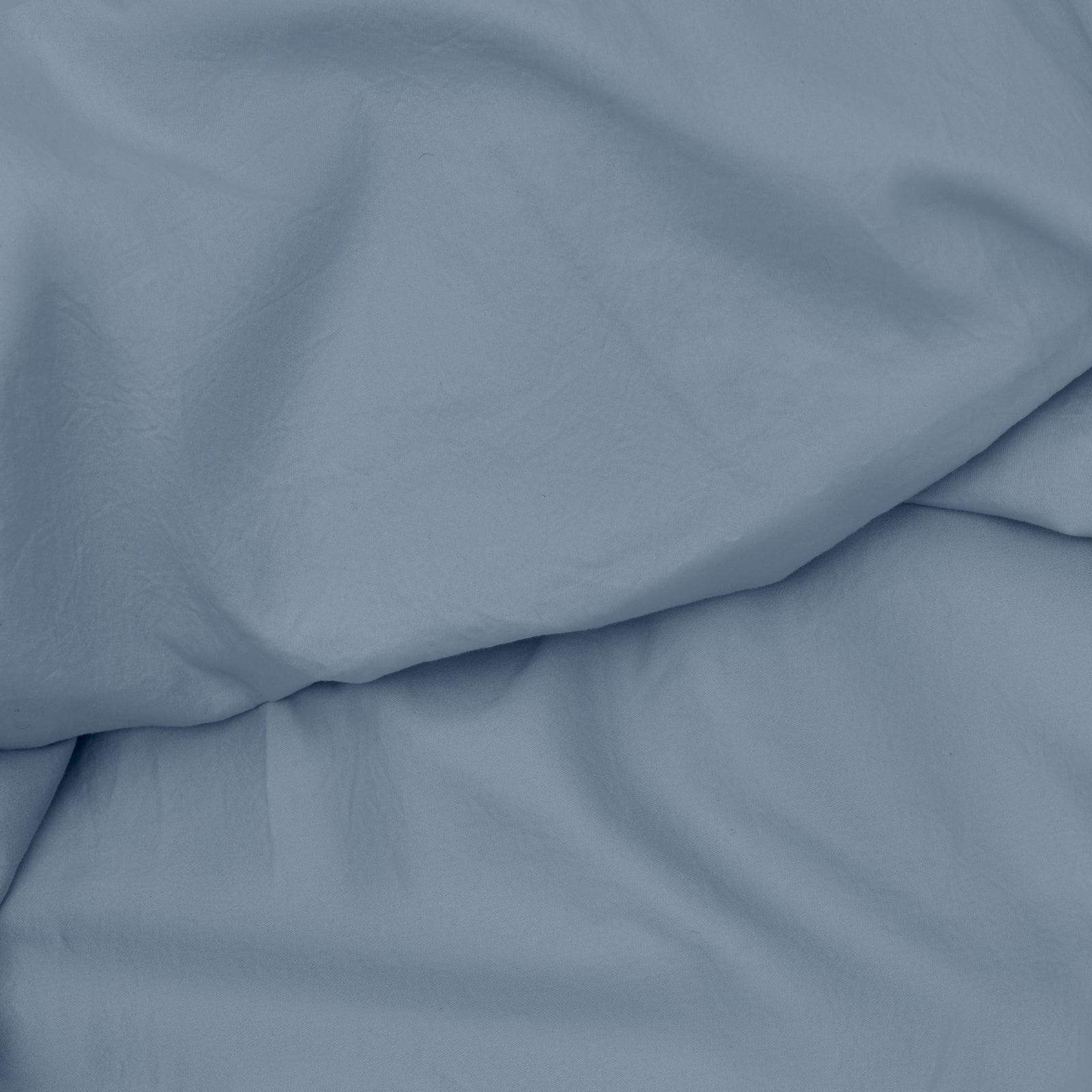 Midnattsblå Sengesett i matt sateng