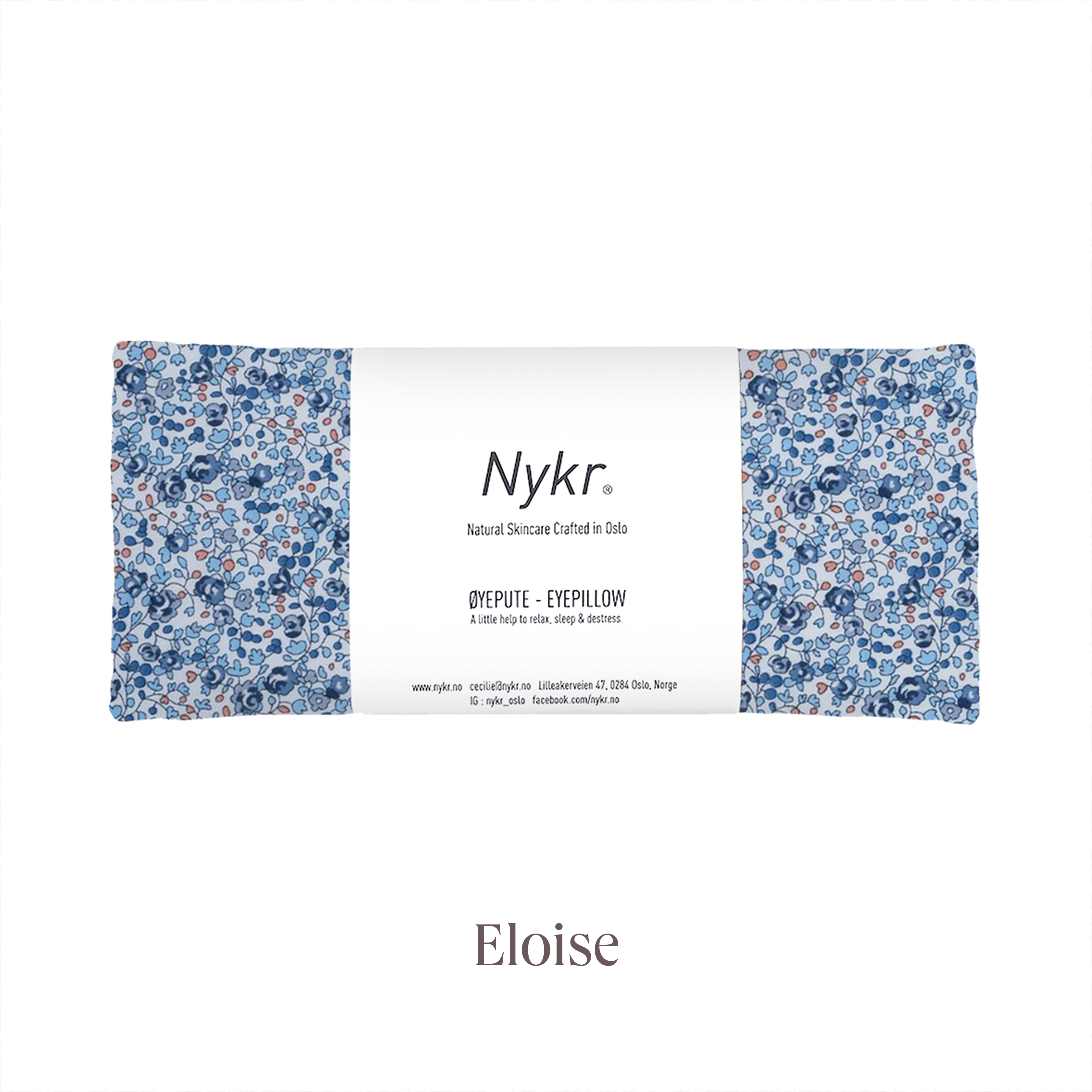 Nykr – Eyepillow large Tana Lawn cotton