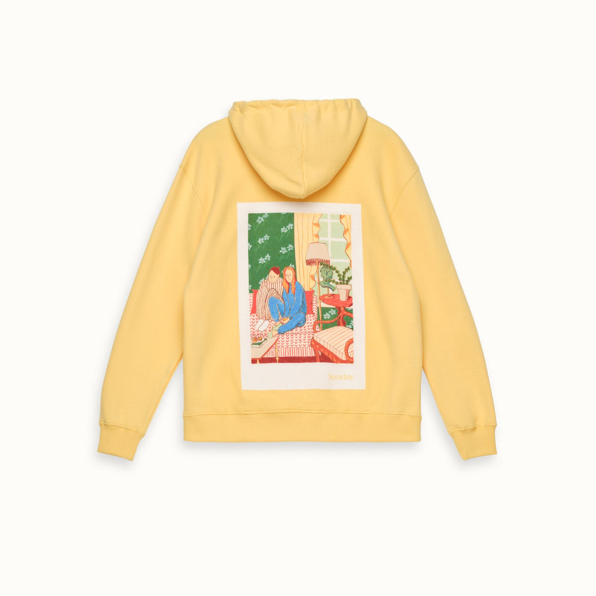 Rossow Hoodie Unisex Plommegul