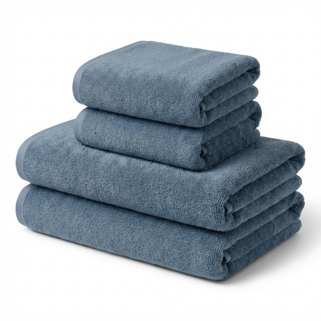 Midnattsblå Håndklepakke (4stk)