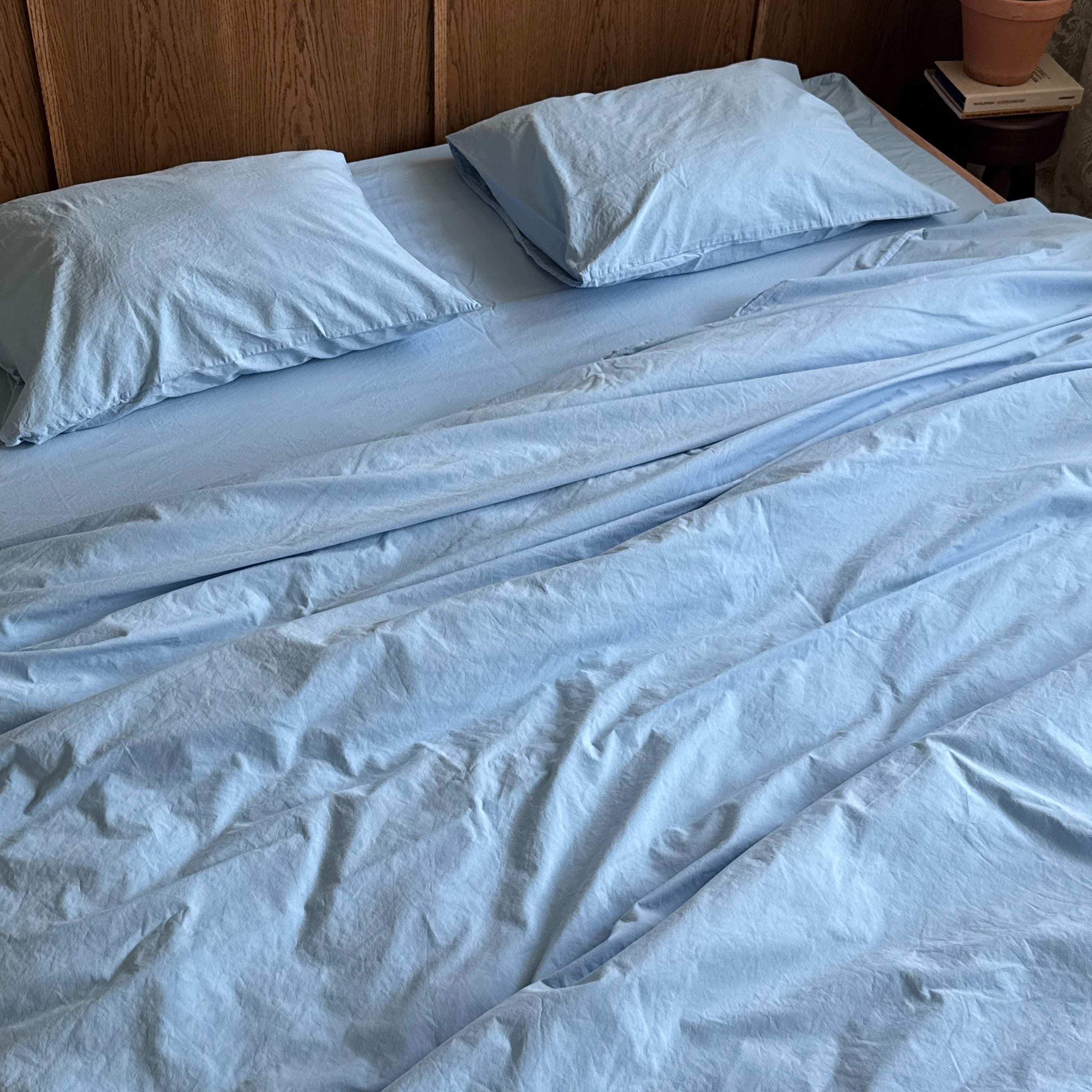 Sky Sengesett i percale