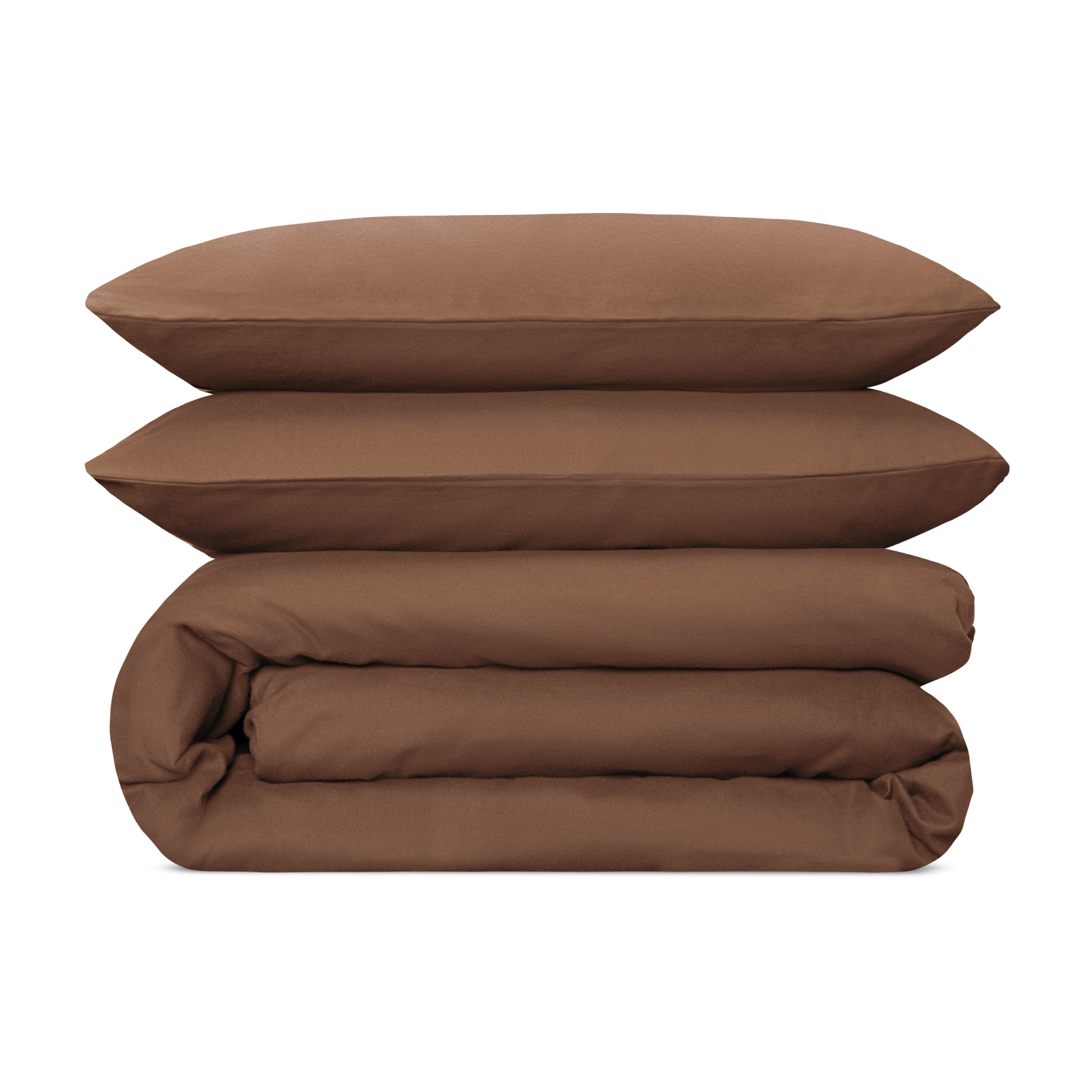 Terrakotta Sengesett i Flanell