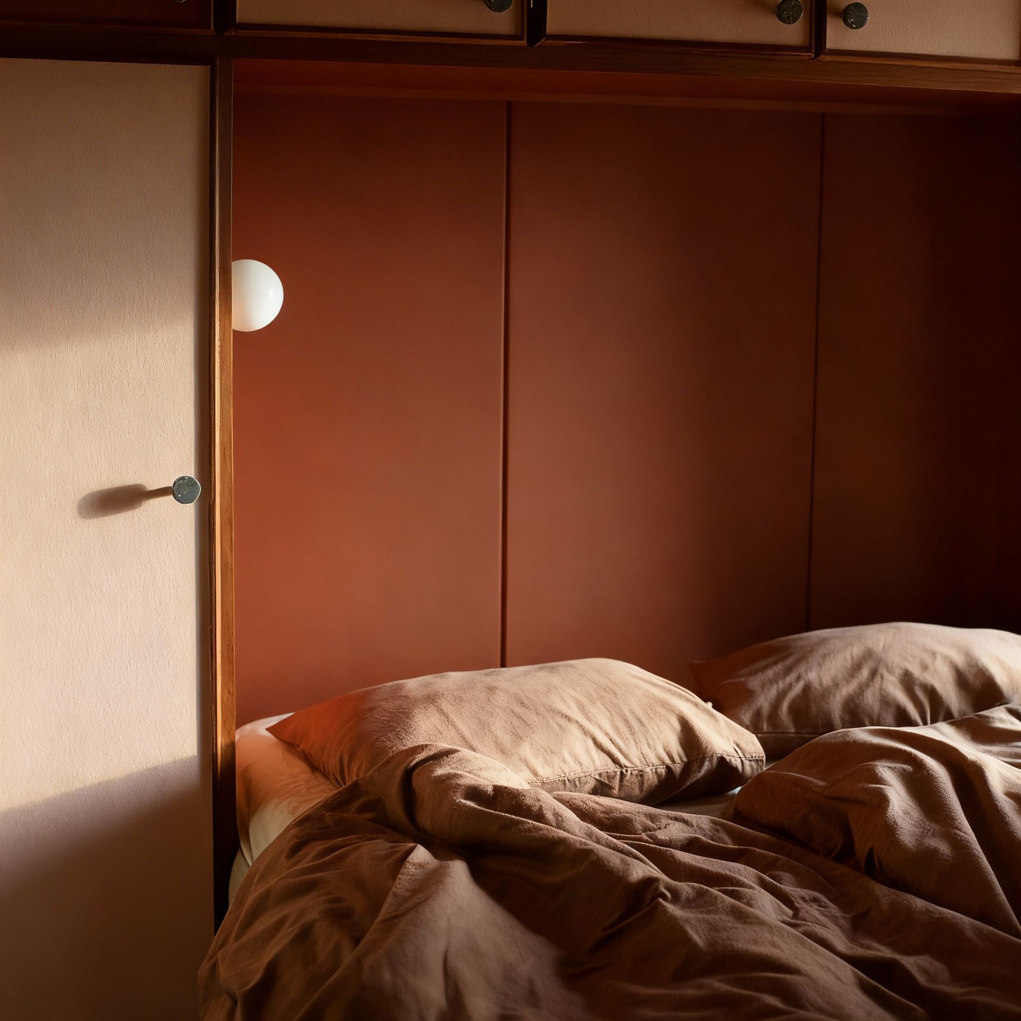 Terrakotta Sengesett i Flanell